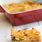 ham and cheese strata