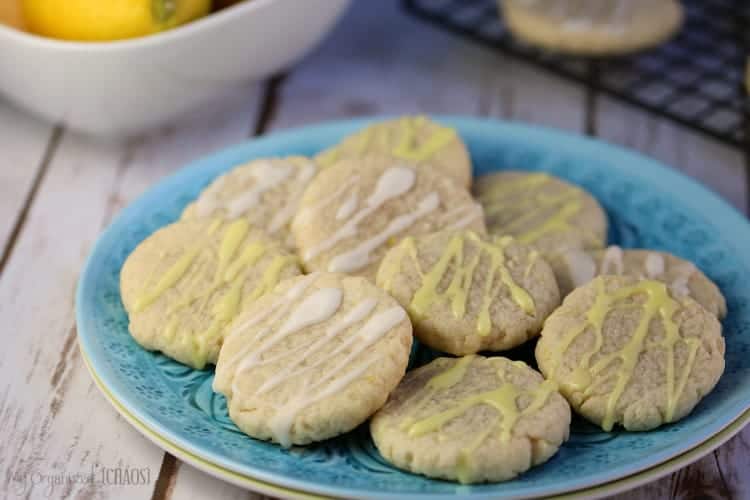 glazed lemon cookies recipe spring dessert