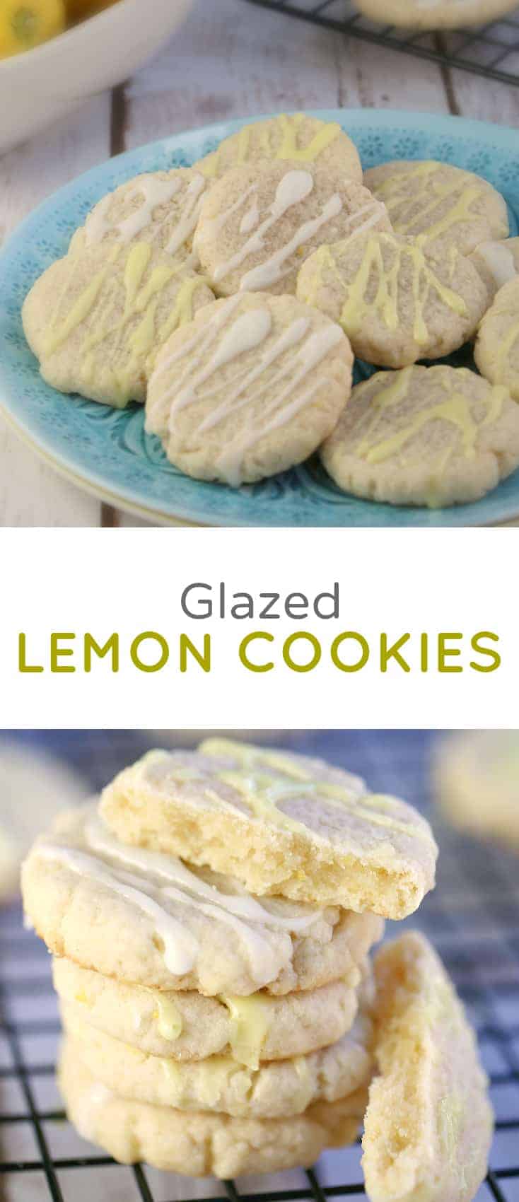 glazed lemon cookies recipe
