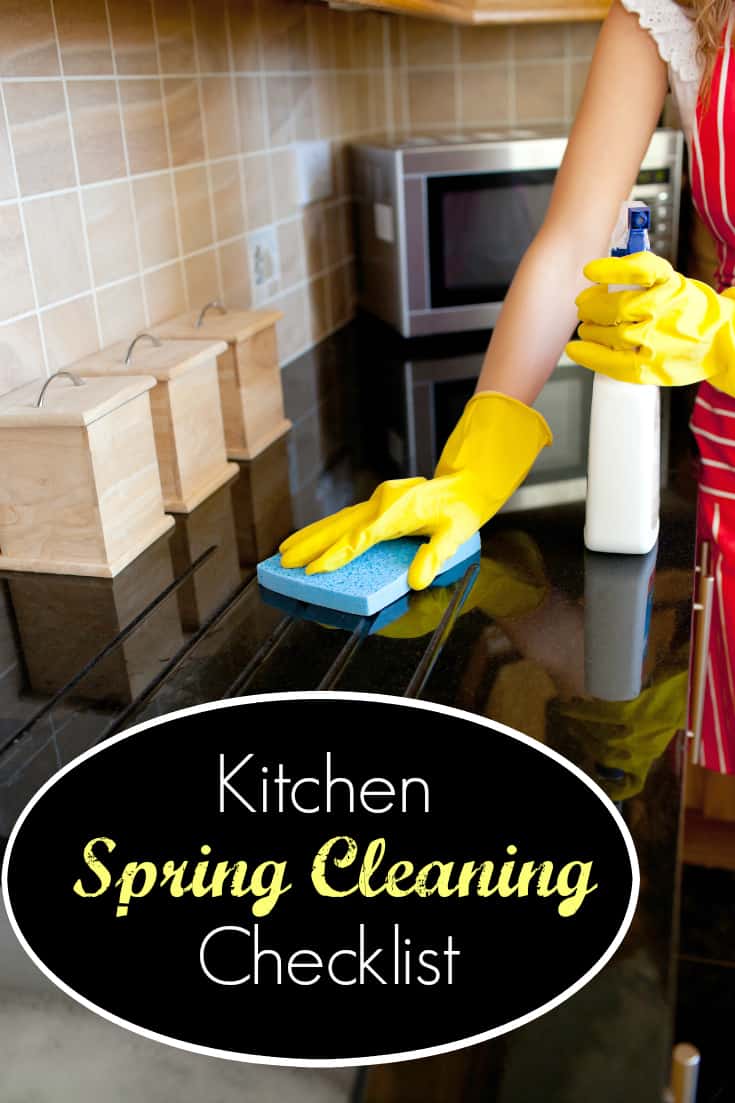 Kitchen Spring Cleaning Checklist