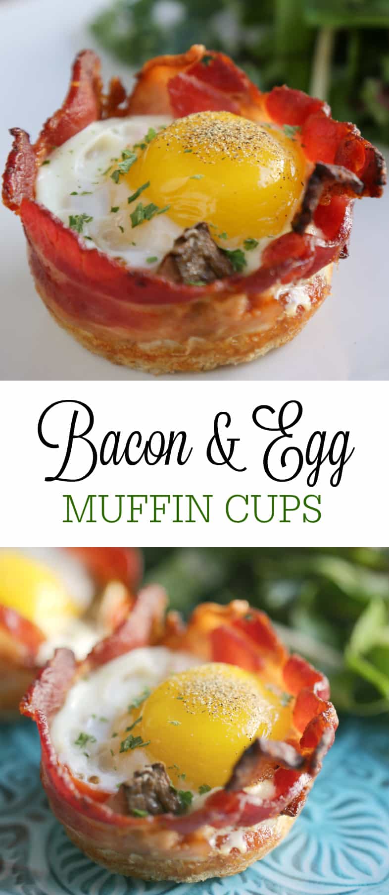 bacon and egg muffin cups recipe