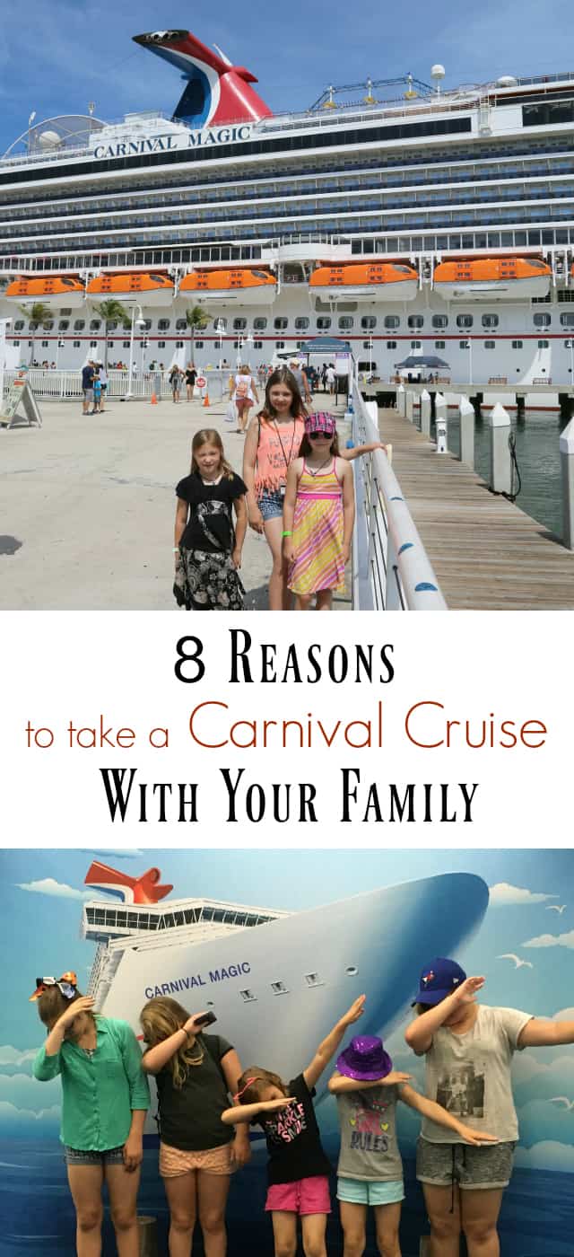 8 Reasons to Take a Carnival Cruise with Your Family