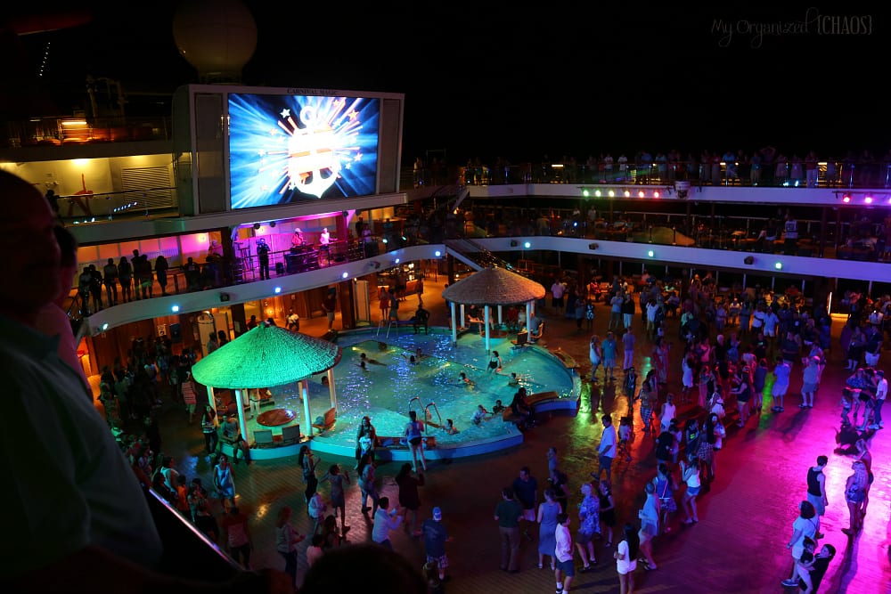 lido pool fun carnival cruise lines magic ship review