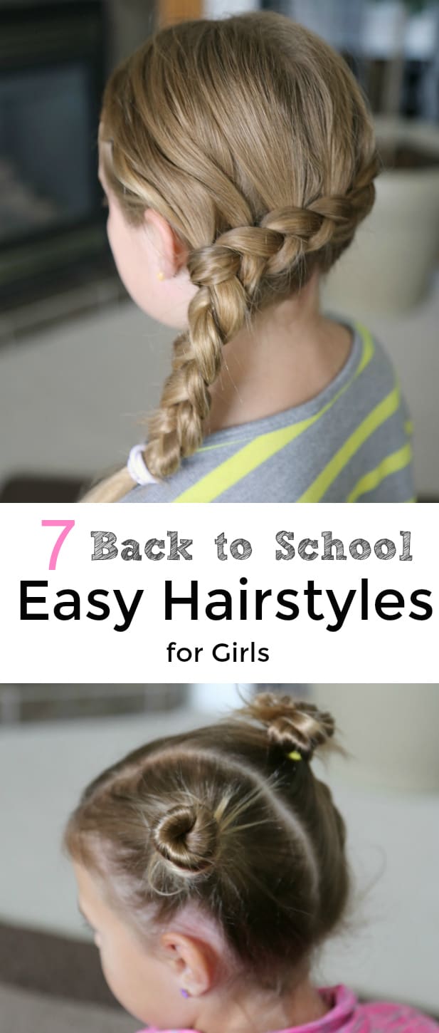 Back to School Easy Hairstyles for Girls Video