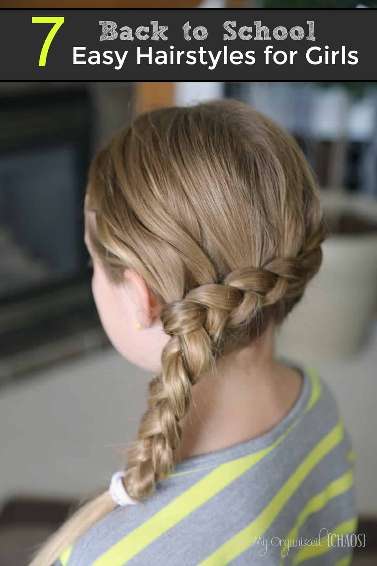 Back to School Easy Hairstyles for Girls