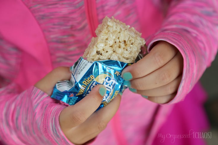 school lunches Rice Krispies Squares Brown Rice Bars