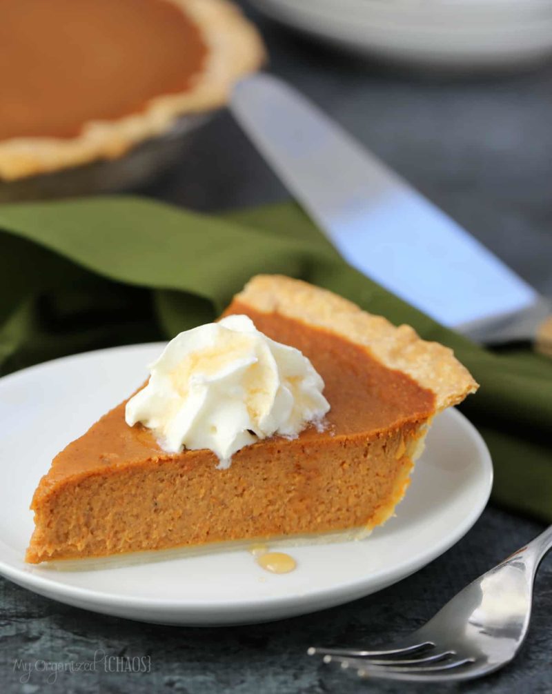 maple pumpkin pie recipe easy simple delicious