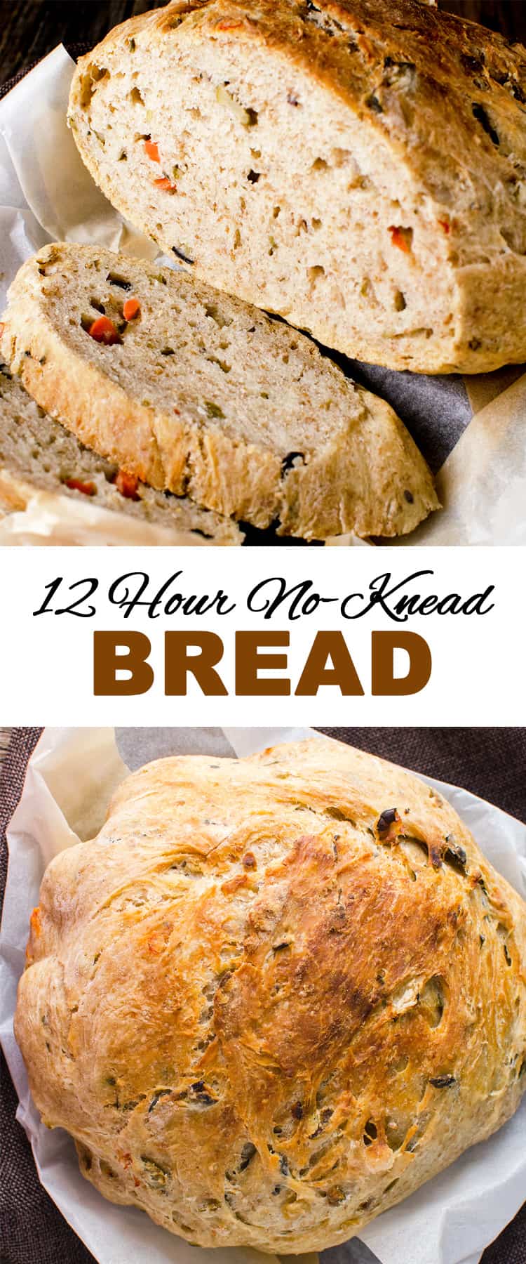 simple to make 12 hour no knead bread recipe