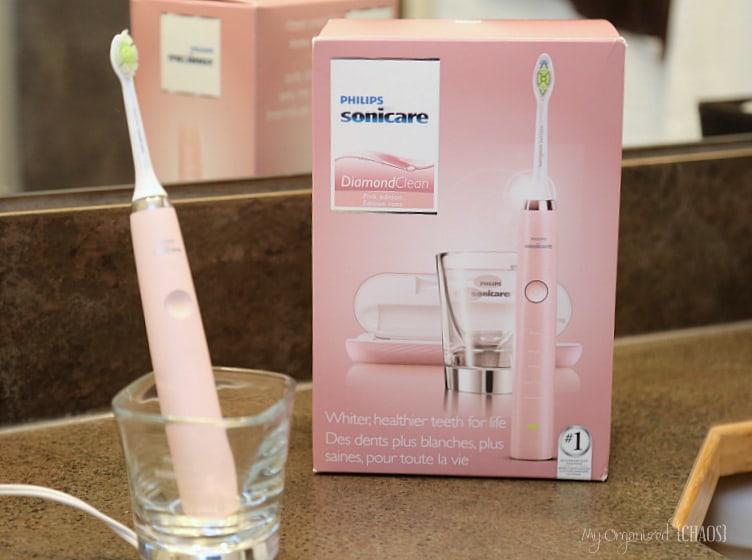 Philips Sonicare DiamondClean Pink review giveaway canada