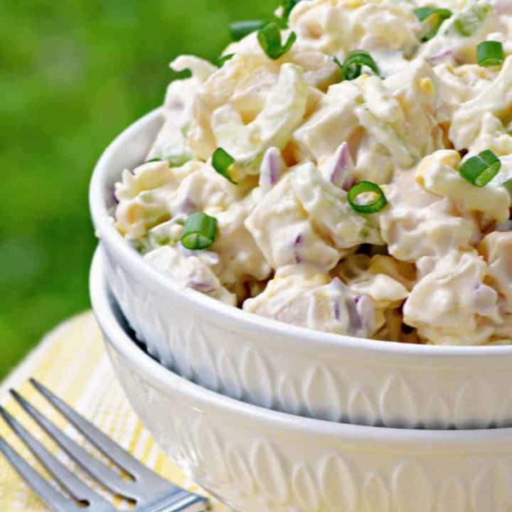 This Classic Potato Salad is great for BBQ's and entertaining, bringing to potlucks and even camping. Here's my traditional version of this recipe.