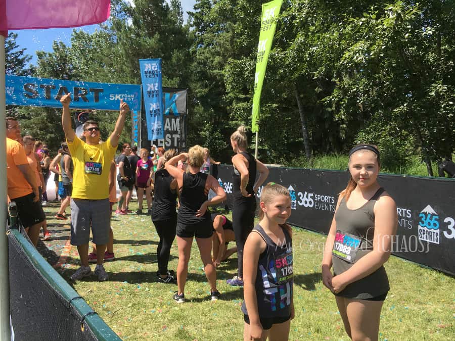 We Did the 5K Foam Fest Funcore Run – and Loved it!