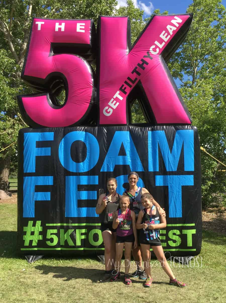 5K Foam Fest tips, information and review