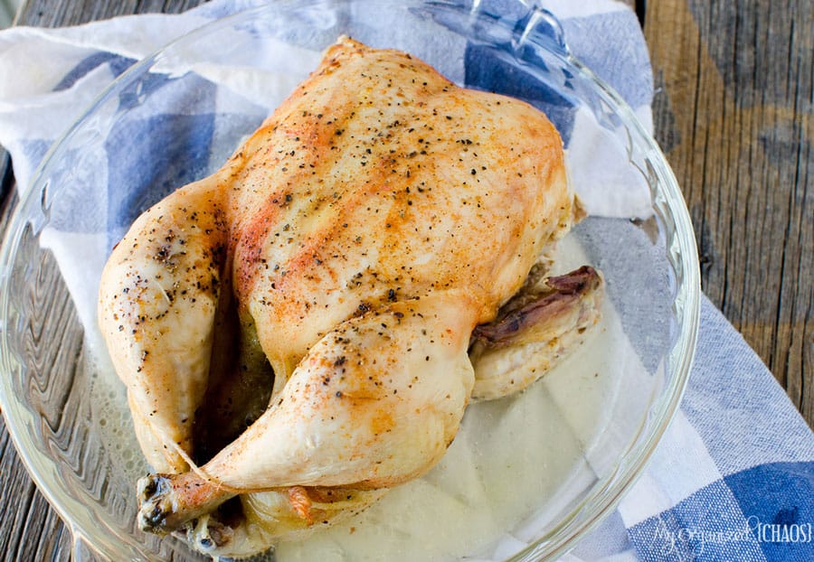 How to safely cook a whole chicken in the slow cooker