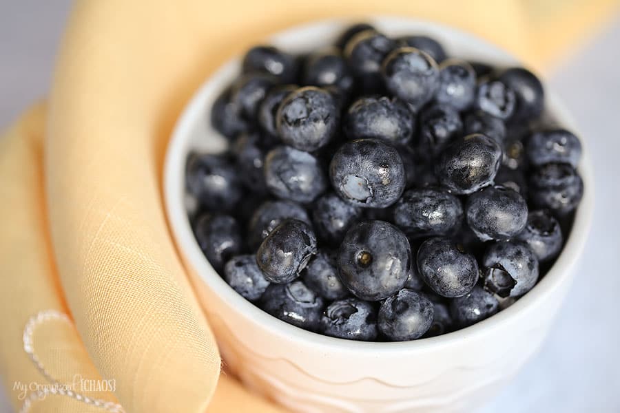 Blueberries in a bowl 