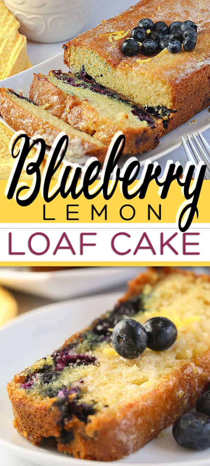 blueberry lemon loaf cake