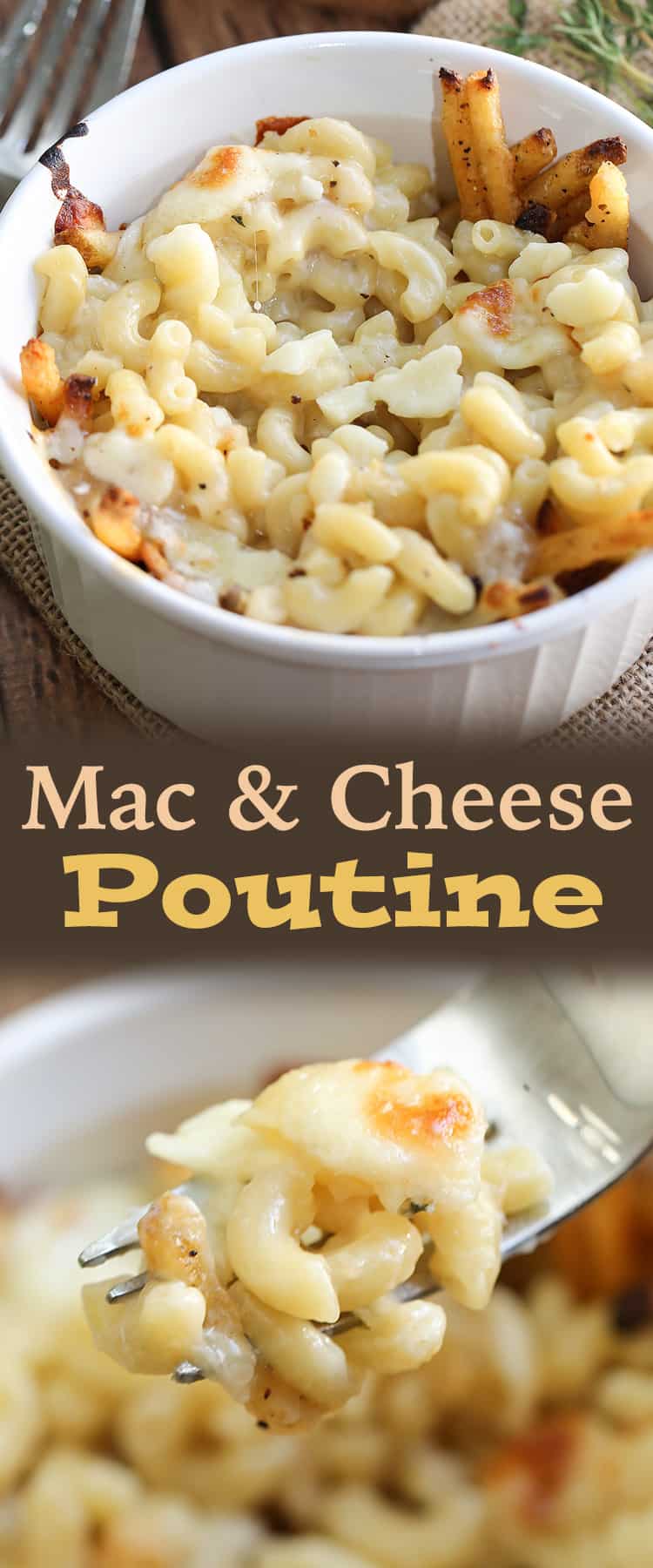 best ever mac and cheese poutine