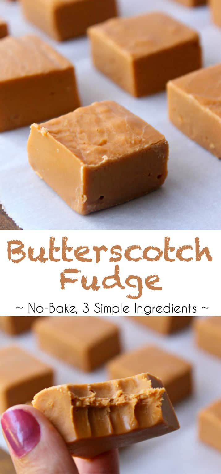 Butterscotch fudge