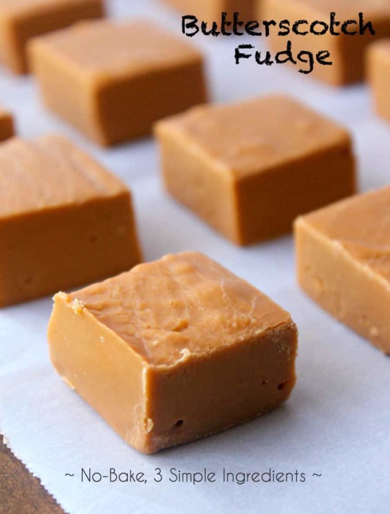 Easy Butterscotch Fudge