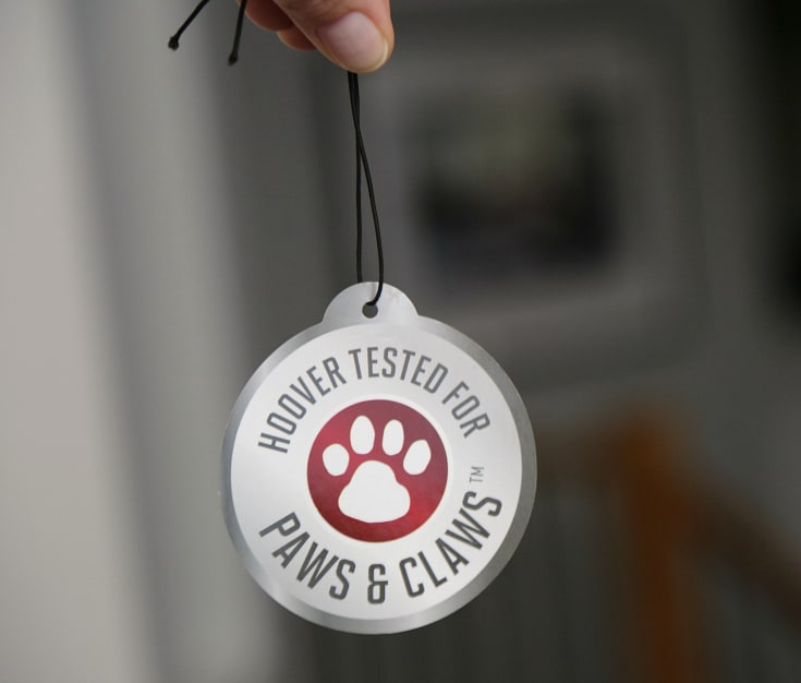 Hoover Tested for Paws & Claws™ Seal