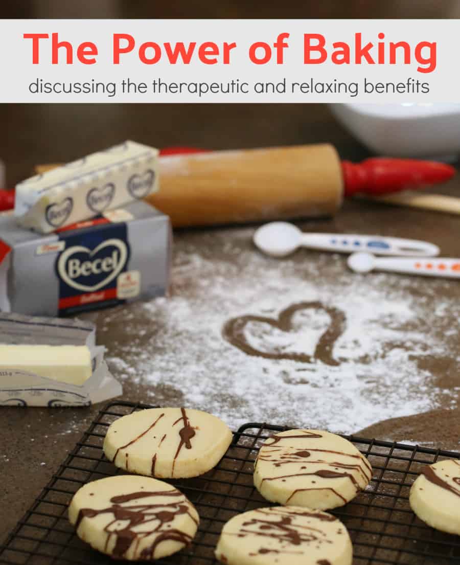 Therapeutic relaxing benefits of baking 