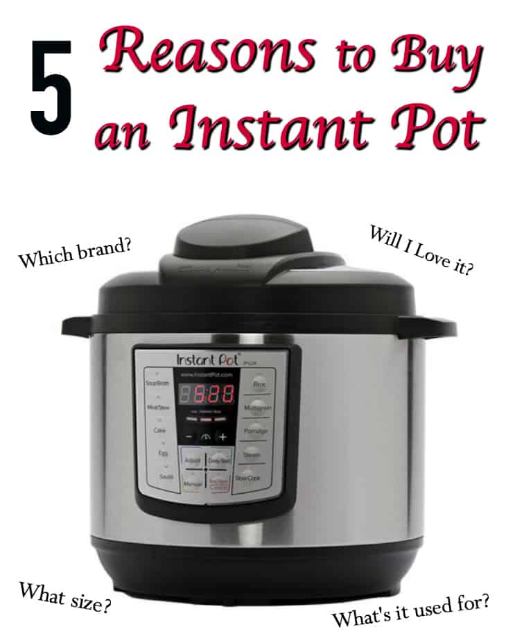 5 Reasons to Buy an Instant Pot 