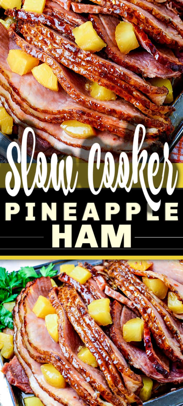 Slow Cooker Brown Sugar Pineapple Ham 2853