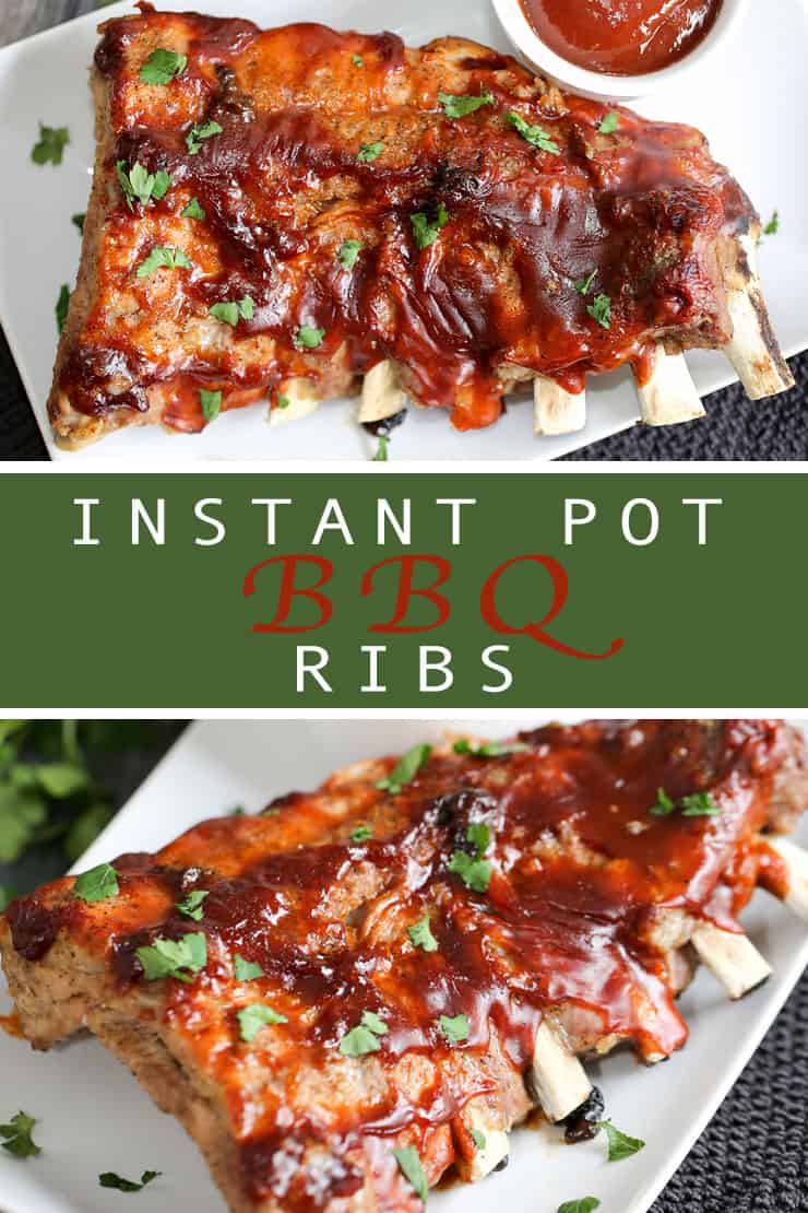 Tender BBQ ribs are finger lickin' good thanks to this super-easy and no-fuss Instant Pot BBQ Ribs recipe. With a spice rub and BBQ sauce broil, this classic comfort food can be on your table in 40 minutes. You'll love this mouthwatering recipe!