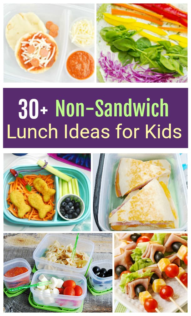 Non-Sandwich Lunch Ideas