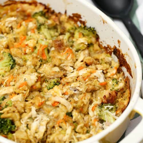 Chicken Stuffing Bake