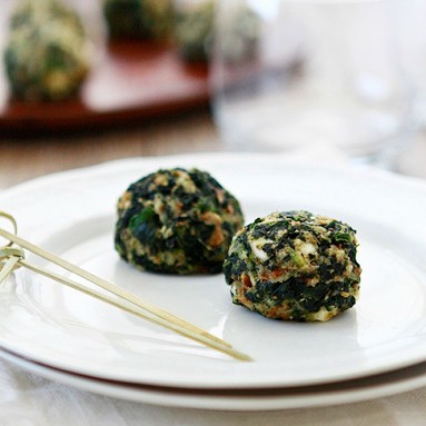 Spinach Stuffing Balls Appetizer