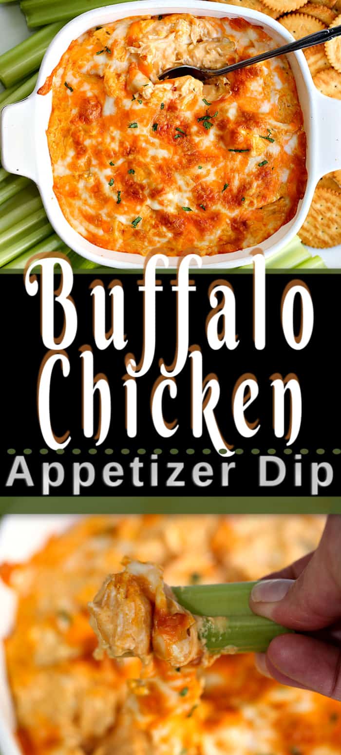 The Best Buffalo Chicken Dip (+ video)