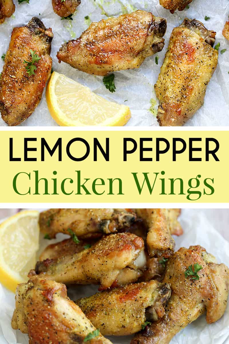 lemon pepper wings with text