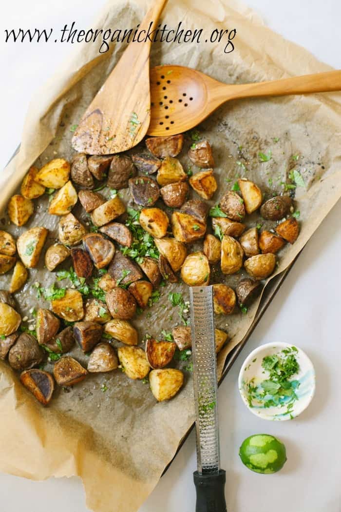 A plate of food, potatoes