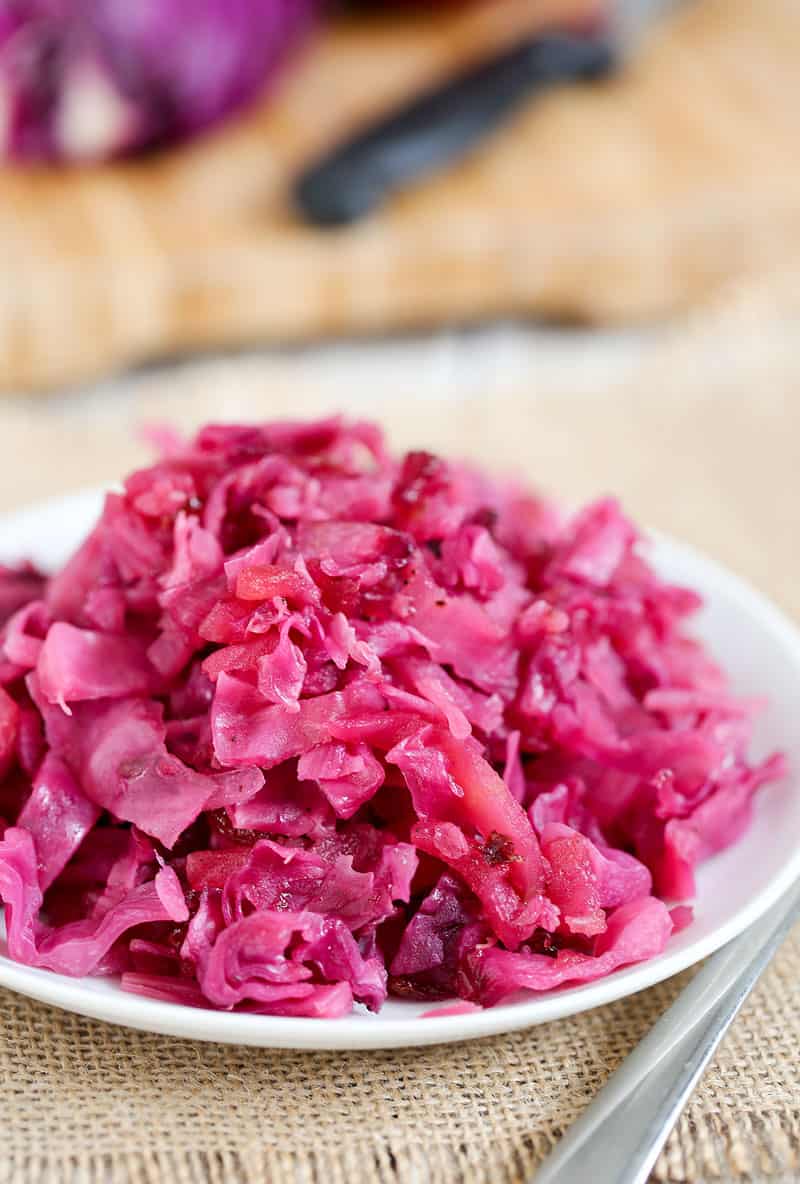 Sweet and Sour Braised Cabbage