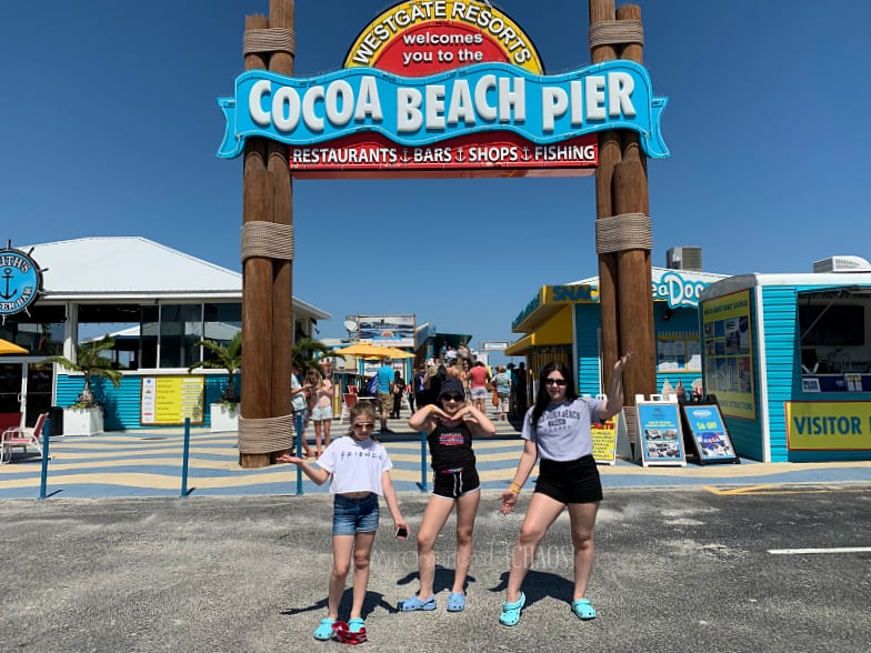 cocoa beach pier family travel