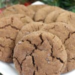 pile of chocolate gingerbread cookies