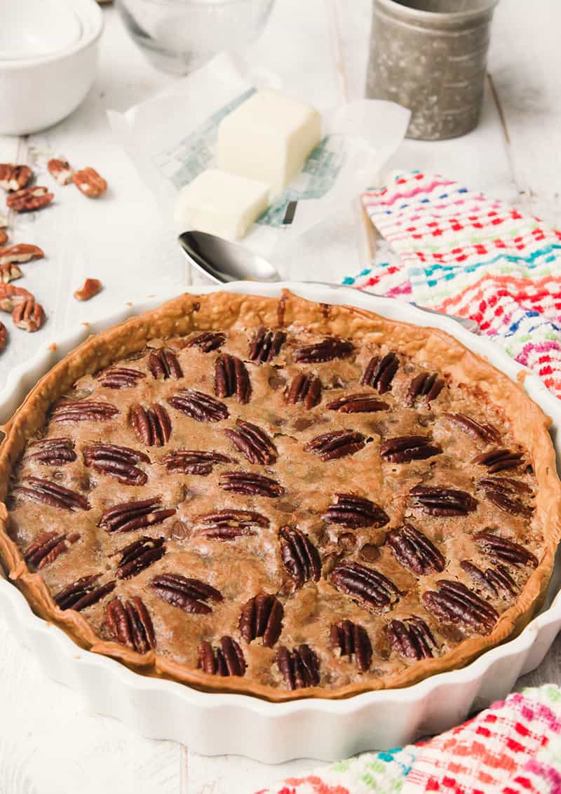CHOCOLATE PECAN TART