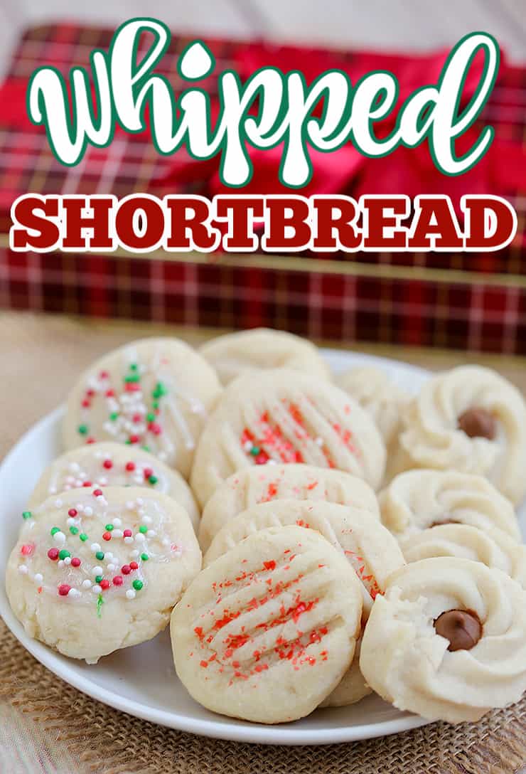 Whipped Shortbread Cookies   My Organized Chaos