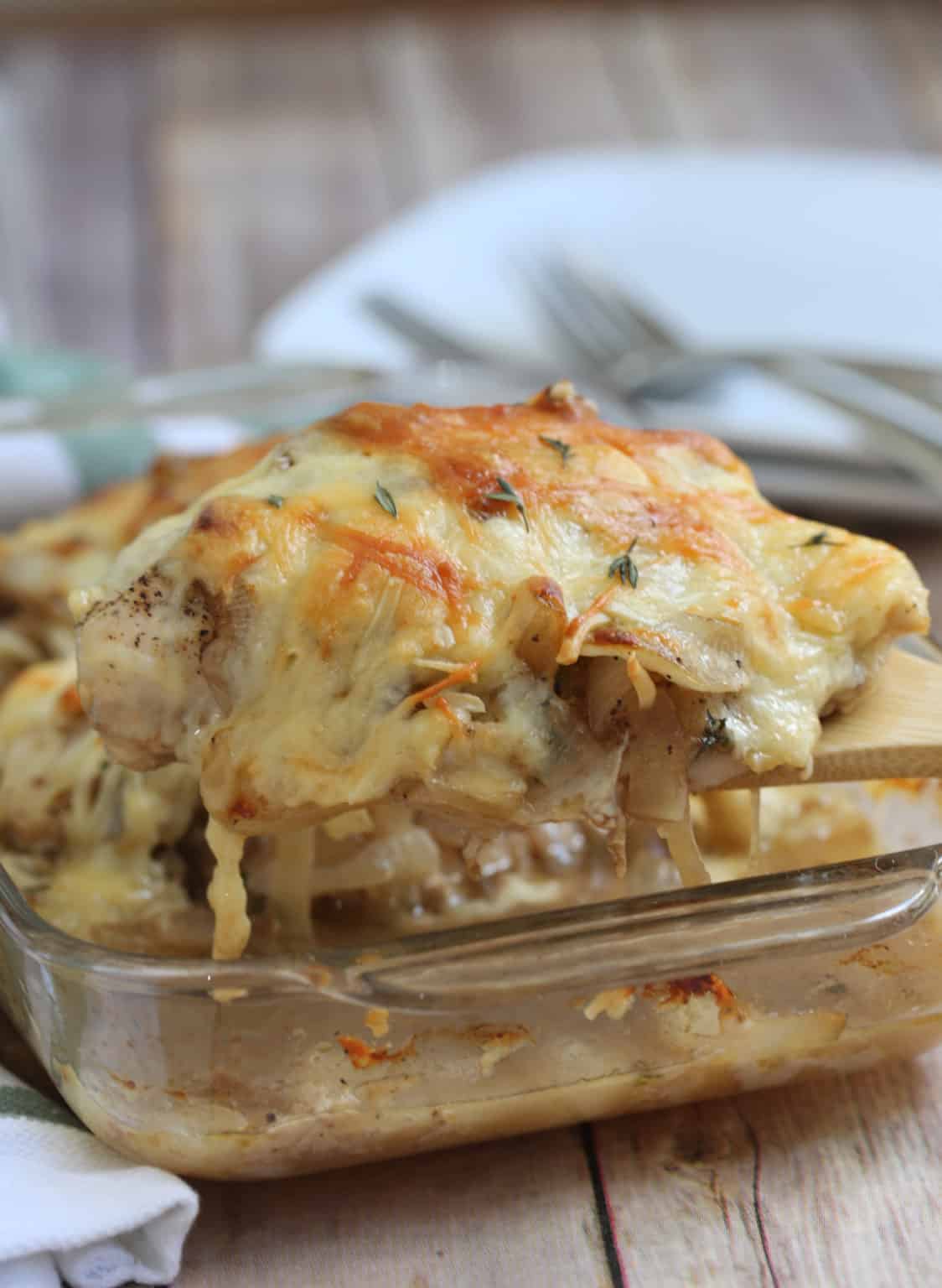 French Onion Chicken Bake My Organized Chaos