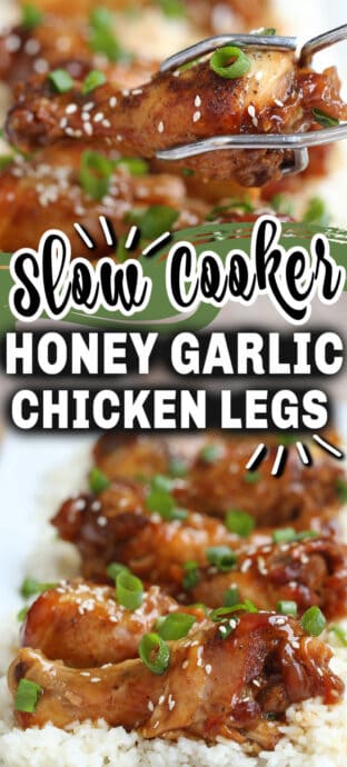 slow cooker chicken legs text