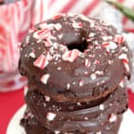 stack of homemade donuts