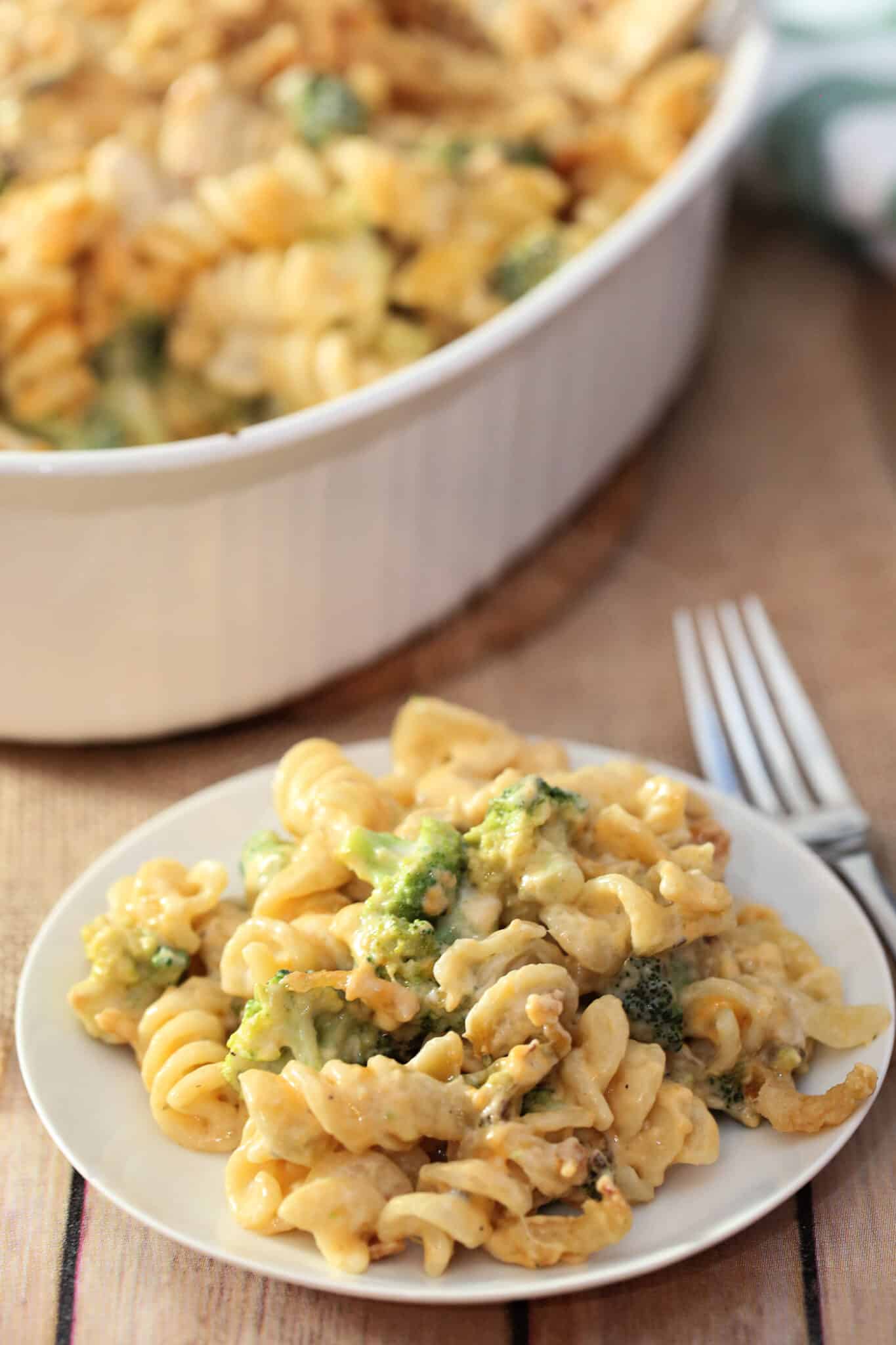 Broccoli Chicken Noodle Casserole