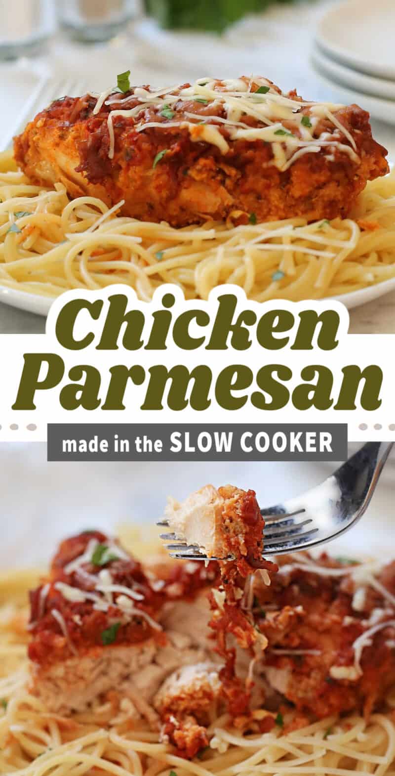 chicken parmesan with text