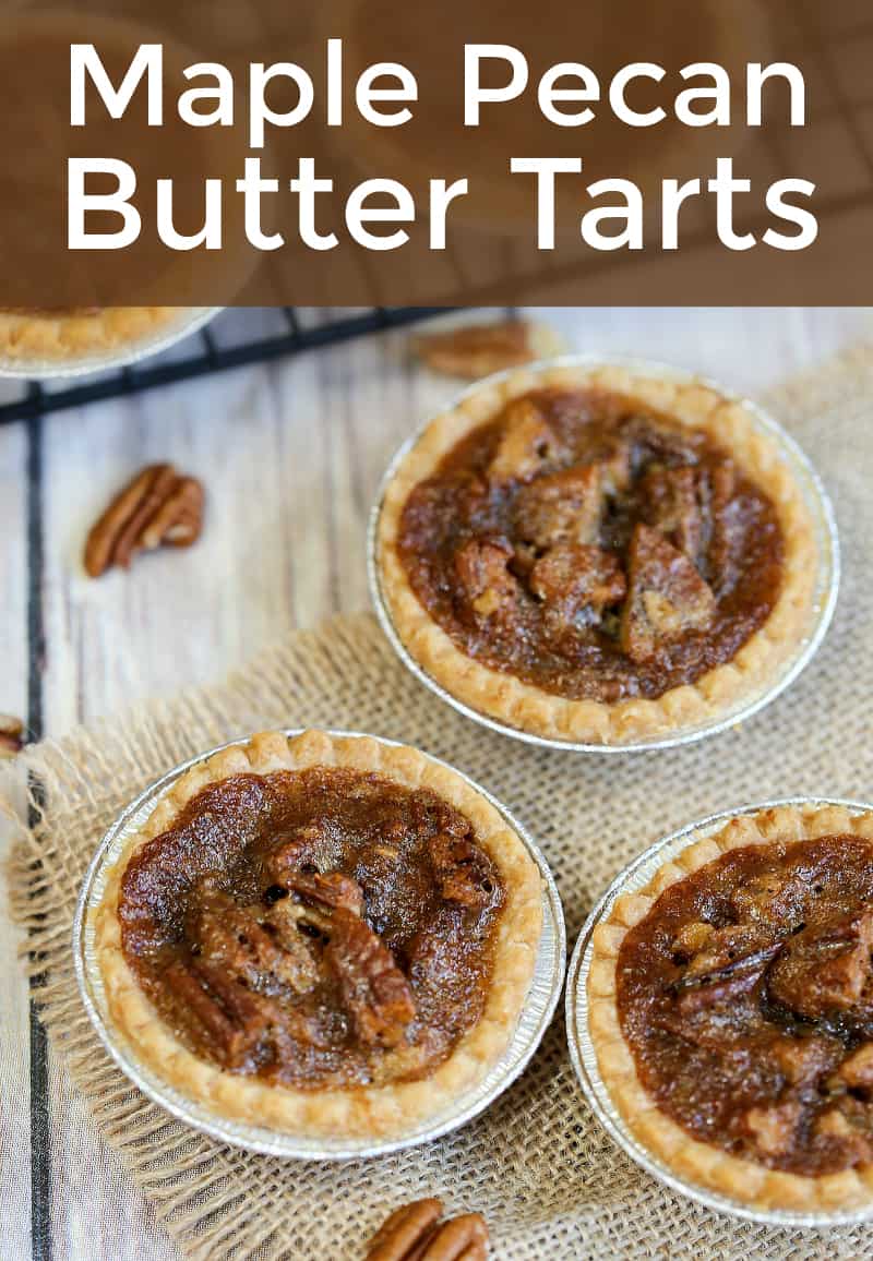 butter tarts with text