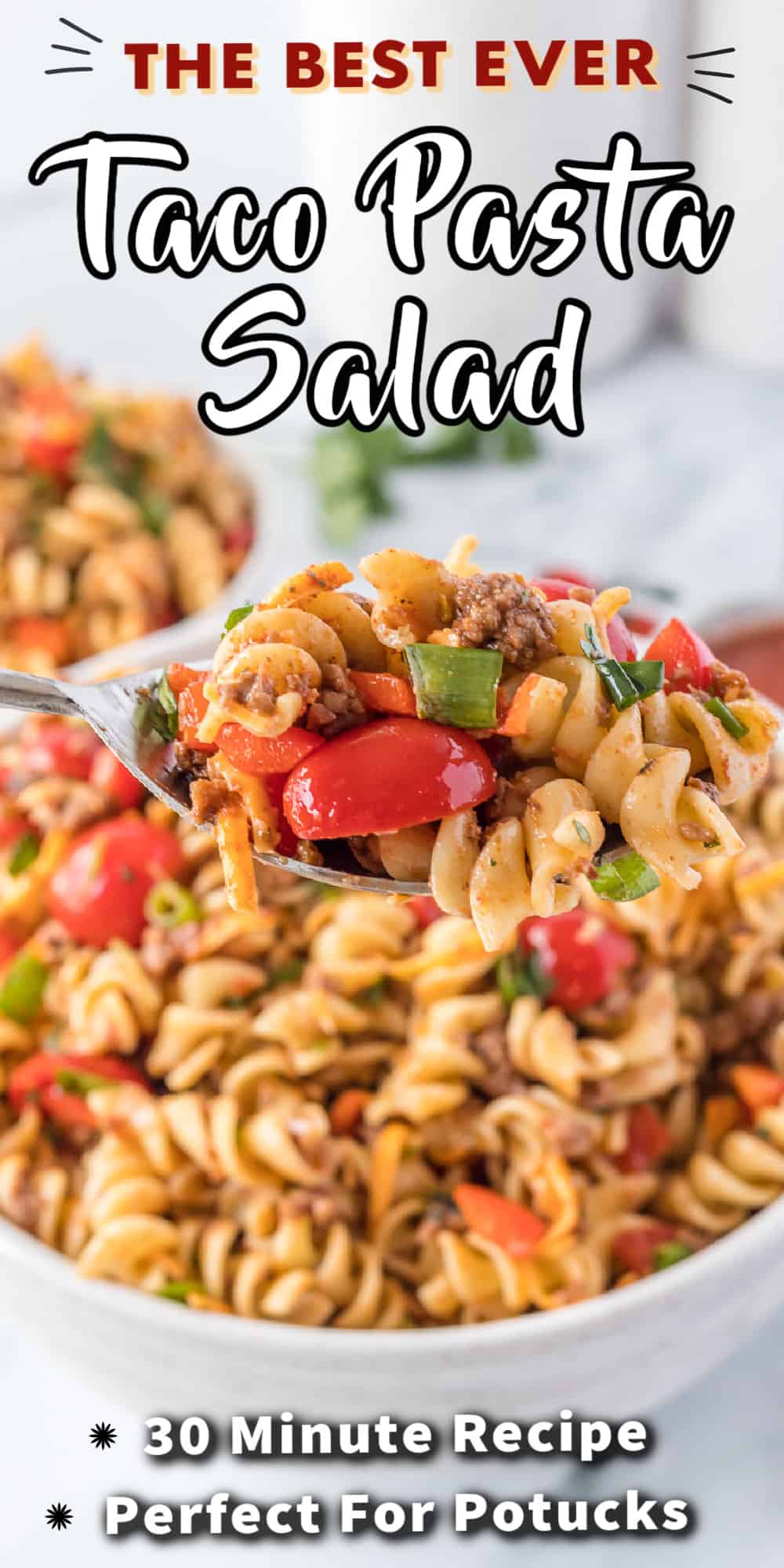 Taco Pasta Salad - My Organized Chaos