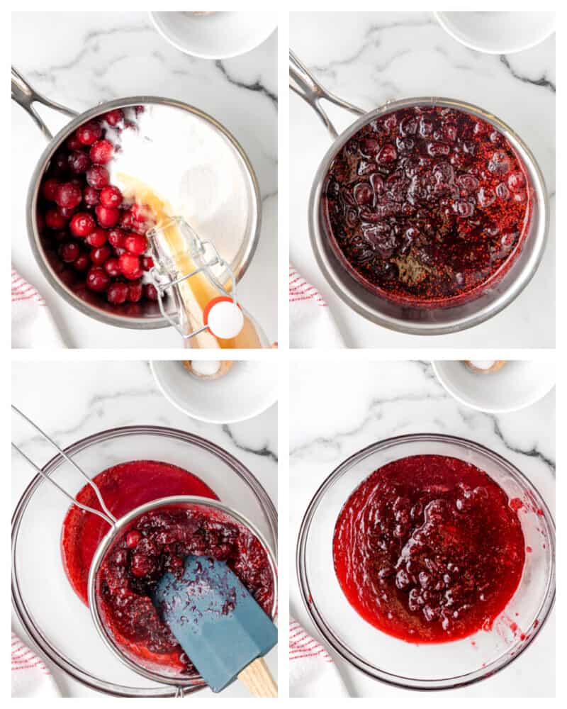 steps to make Easy Cranberry Jelly