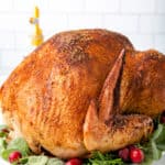food, whole turkey with Smoked Turkey