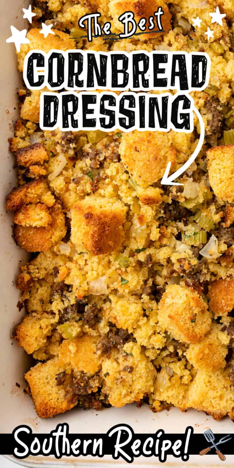 food, with Southern Cornbread Dressing