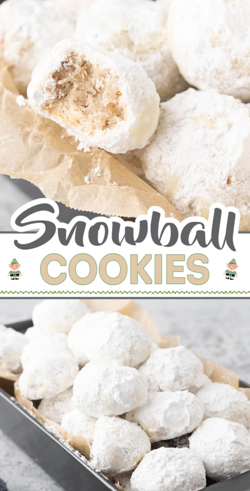 food, Christmas Snowball Cookies