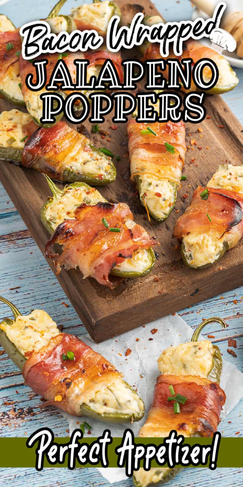food, with Bacon Wrapped Jalapeno Poppers